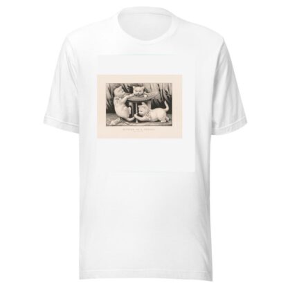 Kitties on a frolic; the new hat by Currier & Ives. T-Shirt