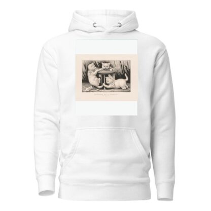 Kitties on a frolic; the new hat by Currier & Ives. Hoodie