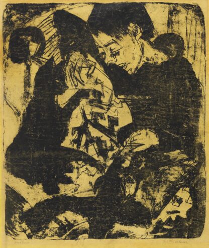 Knabe mit Katze by Ernst Ludwig Kirchner T-Shirt