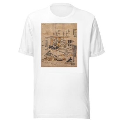 Komachi Washing the Poem-Papers by Nishimura Shigenaga T-Shirt