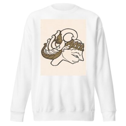 Kop van een wajangpop by Reijer Stolk Sweatshirt