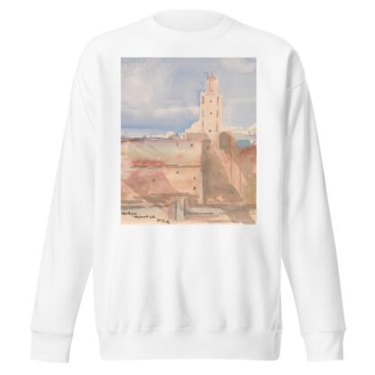 Koutoubia Mosque, Marrakech by Hercules Brabazon Brabazon Sweatshirt