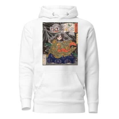 Kurokumo Ōji Attacked by a Giant Spider by Tsukioka Yoshitoshi Hoodie