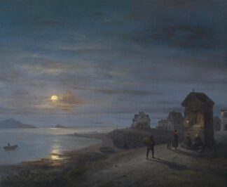 Küstenlandschaft by Giuseppe Canella