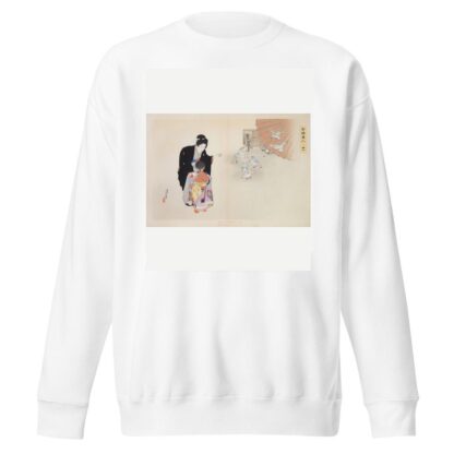 Kyōiku imayō bijin fūzoku zen Pl.11 by Toshikata Mizuno Sweatshirt