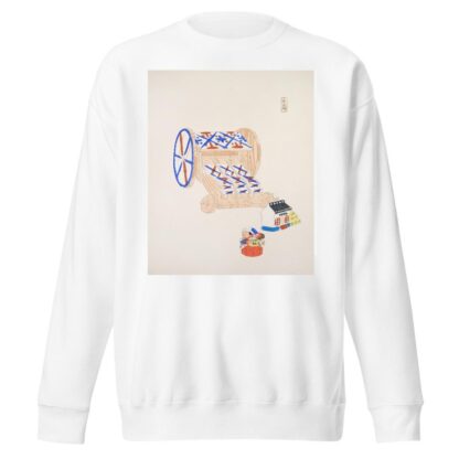 Kyosen’s Collected Illustrations of Japanese Toys Pl.023 by Kawasaki Kyosen Sweatshirt