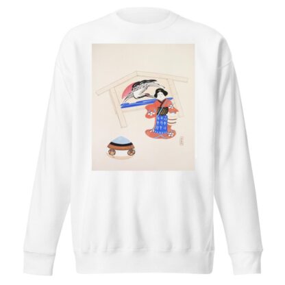 Kyosen’s Collected Illustrations of Japanese Toys Pl.047 by Kawasaki Kyosen Sweatshirt