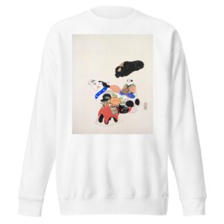 Kyosen’s Collected Illustrations of Japanese Toys Pl.060 by Kawasaki Kyosen Sweatshirt