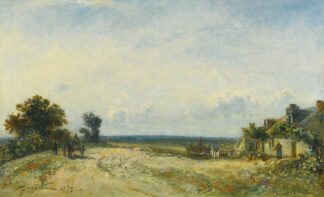 La Campagne Nivernaise by Johan Barthold Jongkind