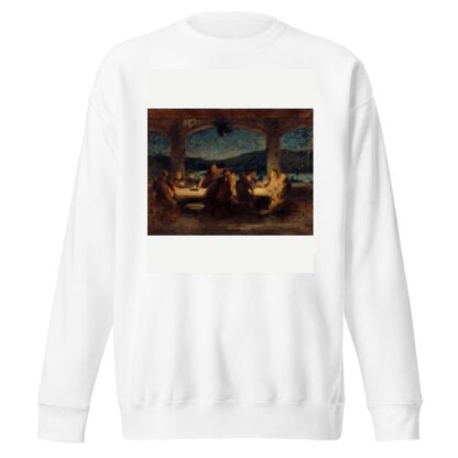 La Cène by Alexandre Falguière Sweatshirt