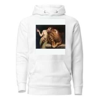 La déesse Diane et un lion by Angelo von Courten Hoodie