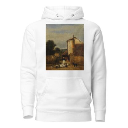 La gardeuse d’oies by Constant Troyon Hoodie