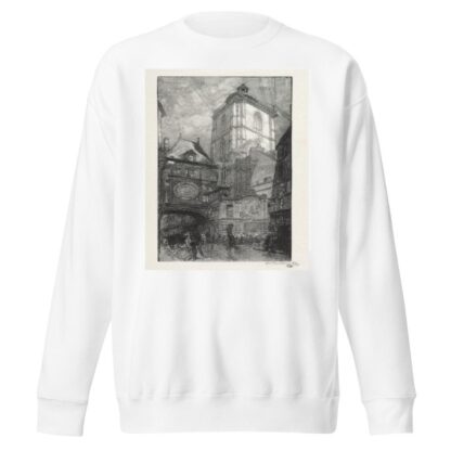 La Gros Horloge by Auguste Louis Lepère Sweatshirt