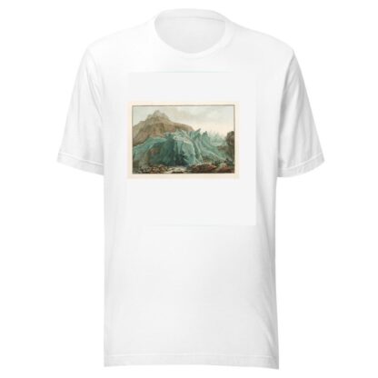 La Lutschinen sortant du Glacier inférieur du Grindelwald by Caspar Wolf T-Shirt