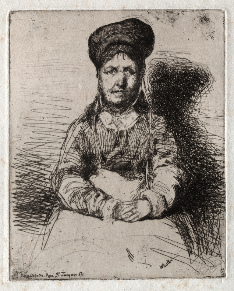 La Rétameuse by James Abbott McNeill Whistler