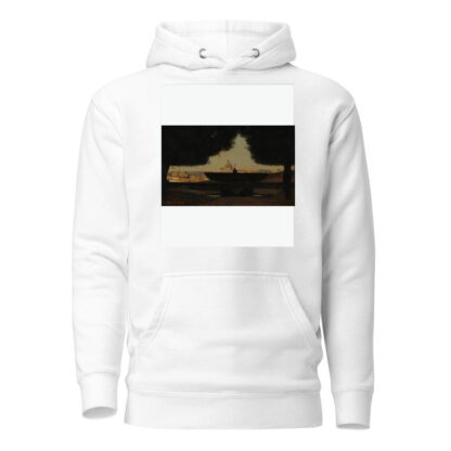 La vasque de la Villa Médicis by Jean-Baptiste-Camille Corot Hoodie
