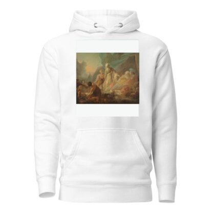 Laban Searching for His Stolen Gods by Augustin de Saint-Aubin Hoodie