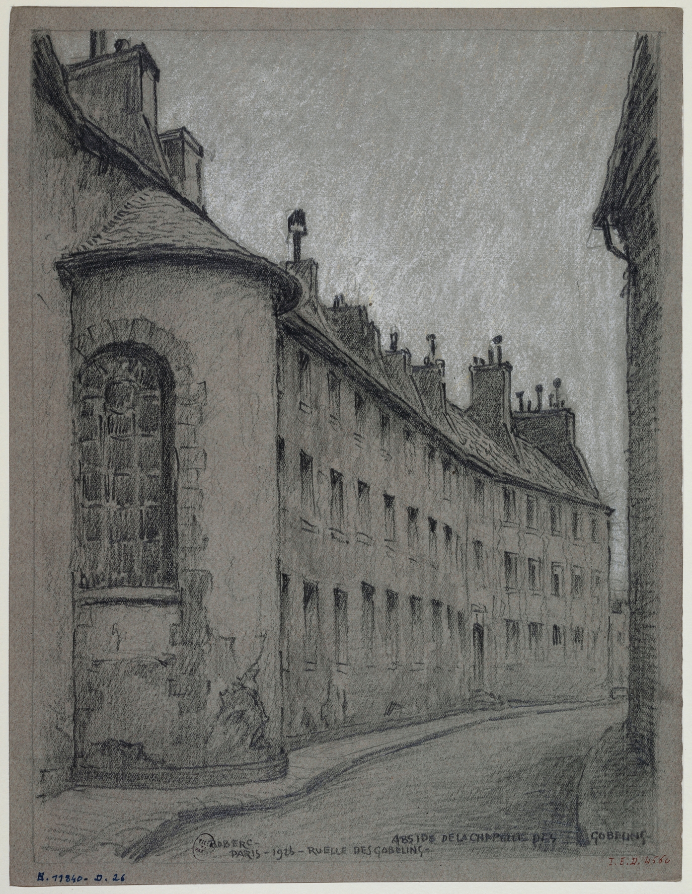 L’abside de la chapelle des Gobelins by Ferdinand Boberg