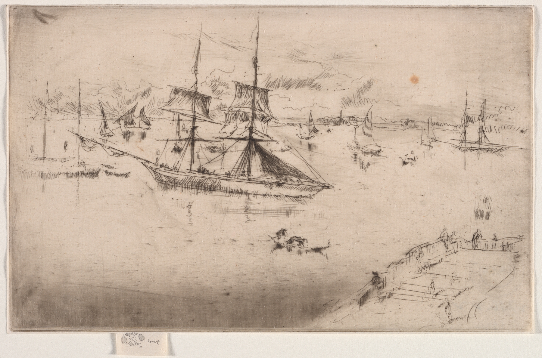 Lagoon; Noon by James Abbott McNeill Whistler