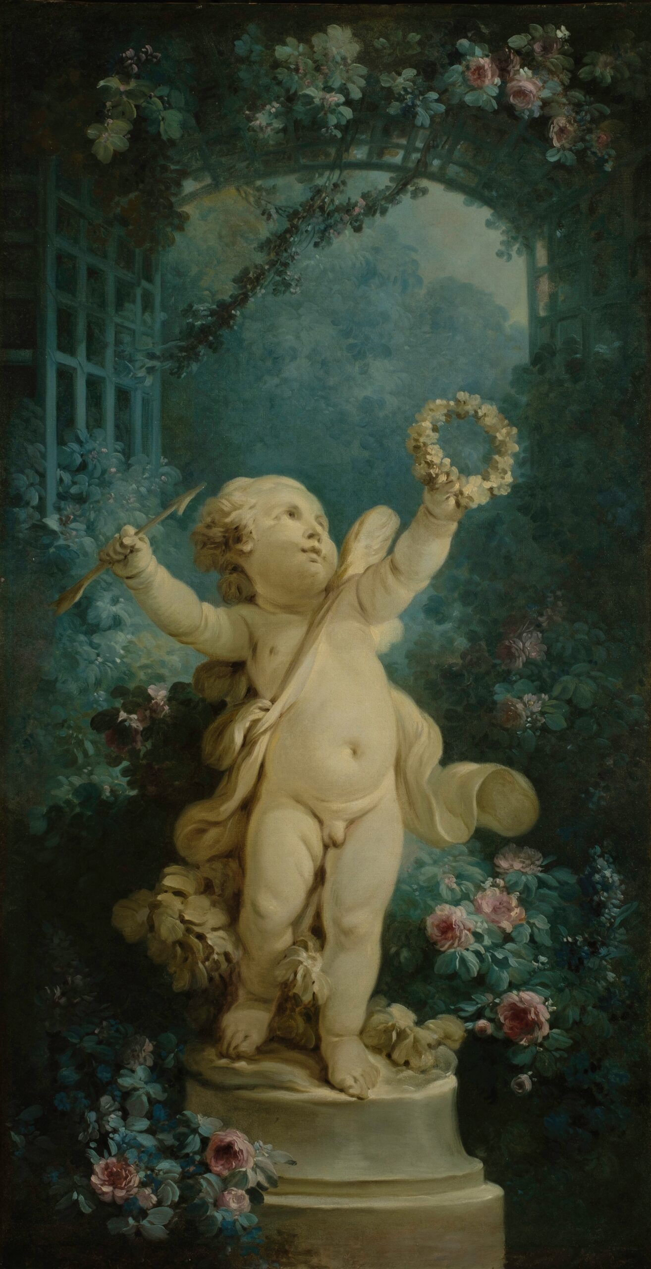 L’Amour triomphant by Jean-Honoré Fragonard