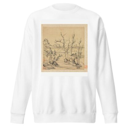 Landscape in the Style of Ni Zan by Chen Hongshou Sweatshirt