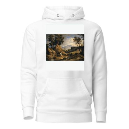 Landscape near Olevano with Rainbow by Joseph Anton Koch Hoodie