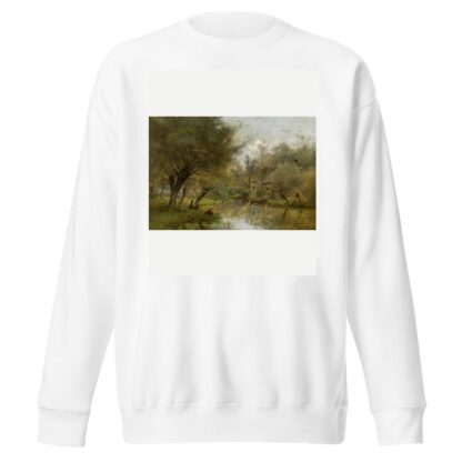 Landscape near Saint-Germain-en-Laye by César De Cock Sweatshirt