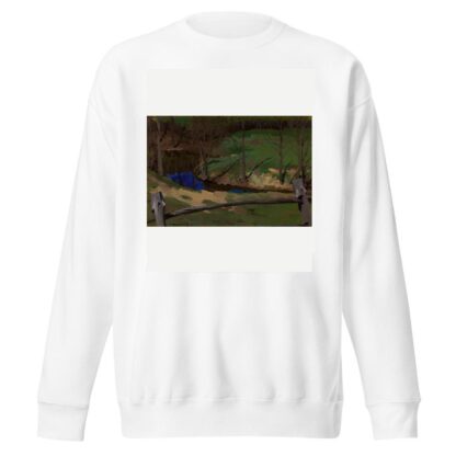 Landscape study in Bohdanów by Ferdynand Ruszczyc Sweatshirt