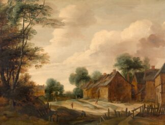 Landscape with a Farm by Lodewijk de Vadder