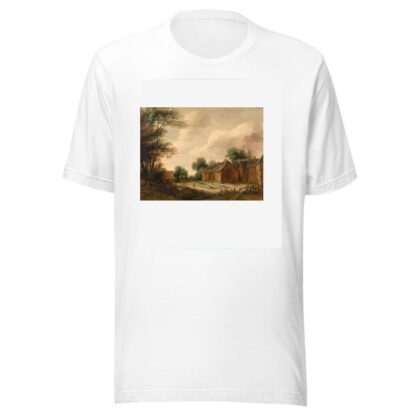 Landscape with a Farm by Lodewijk de Vadder T-Shirt