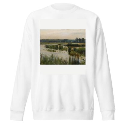 Landscape with a Pond by Karl Maria Thuma Sweatshirt