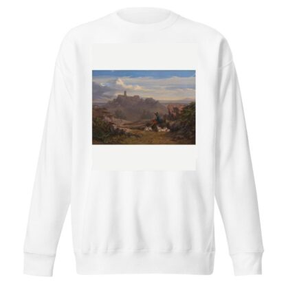 Landscape with Goatherd by Edward Lear Sweatshirt