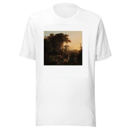 Landscape With Nymphs Bathing by Károly Markó T-Shirt