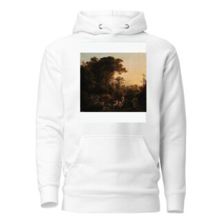 Landscape With Nymphs Bathing by Károly Markó Hoodie