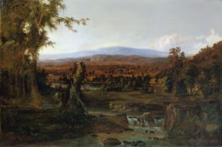 Landscape with Shepherd by Robert S. Duncanson