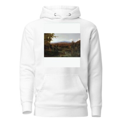 Landscape with Shepherd by Robert S. Duncanson Hoodie