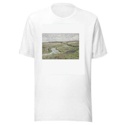 Landscape with stream by Mark Fisher T-Shirt
