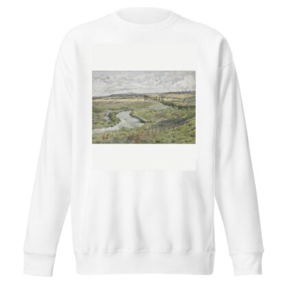 Landscape with stream by Mark Fisher Sweatshirt
