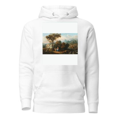 Landscape with the Rest on the Flight into Egypt by Francesco Zuccarelli Hoodie