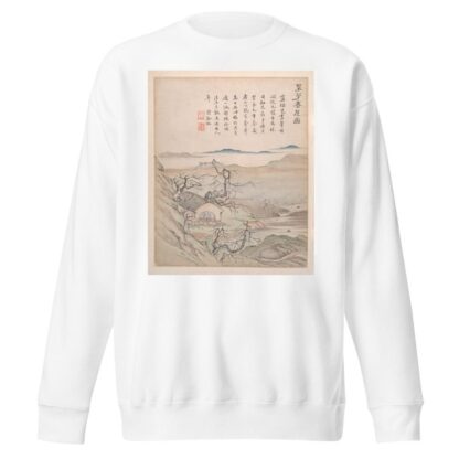 Landscapes and calligraphy Pl.4 by Gao Fenghan Sweatshirt