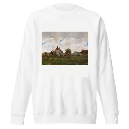Landschaft mit Bauernhäusern by Helmuth Liesegang Sweatshirt