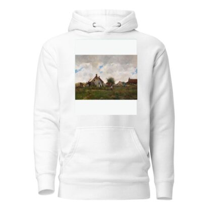 Landschaft mit Bauernhäusern by Helmuth Liesegang Hoodie