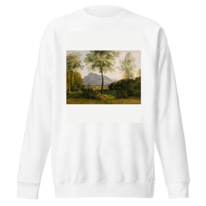 Landschaft mit dem Untersberg bei Salzburg by Johann Georg von Dillis Sweatshirt