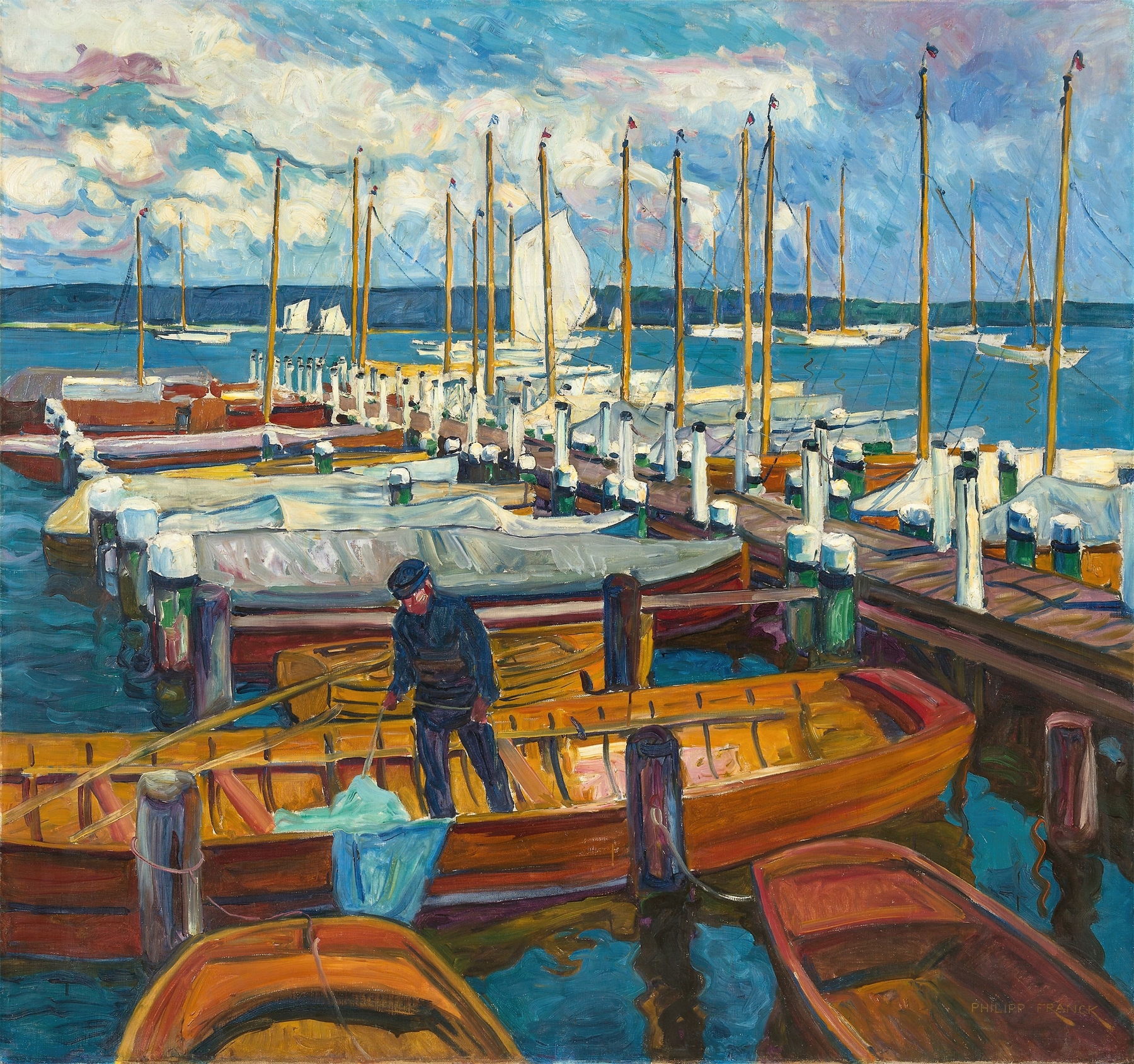 Landungssteg am Wannsee by Philipp Franck