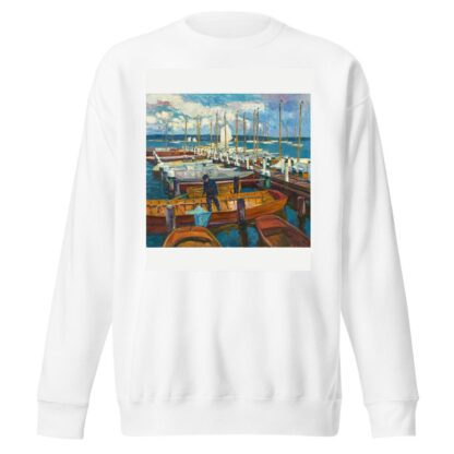 Landungssteg am Wannsee by Philipp Franck Sweatshirt