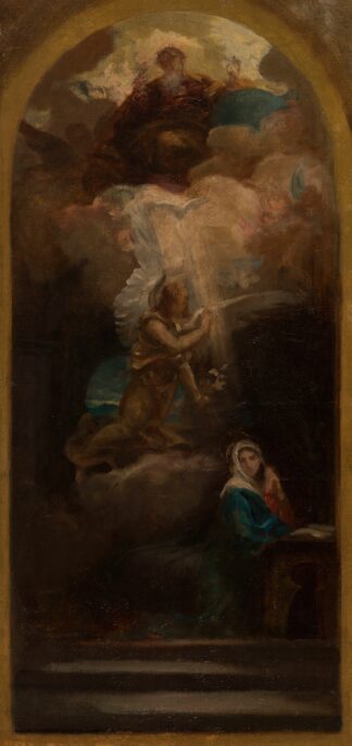 L’Annonciation by Jules-Louis Machard