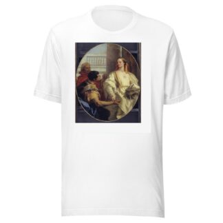 Latinus Offering his Daughter Lavinia to Aeneas in Matrimony by Giovanni Battista Tiepolo T-Shirt