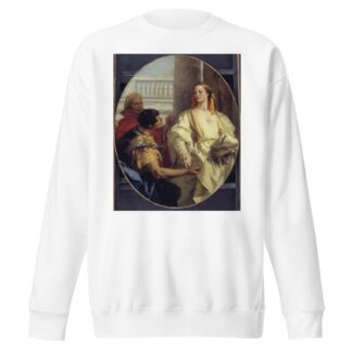 Latinus Offering his Daughter Lavinia to Aeneas in Matrimony by Giovanni Battista Tiepolo Sweatshirt