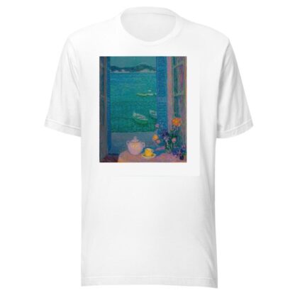 Le Bouquet À La Fenêtre, Villefranche-Sur-Mer by Henri Le Sidaner T-Shirt
