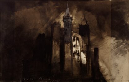 Le burg dans l’orage by Victor Hugo